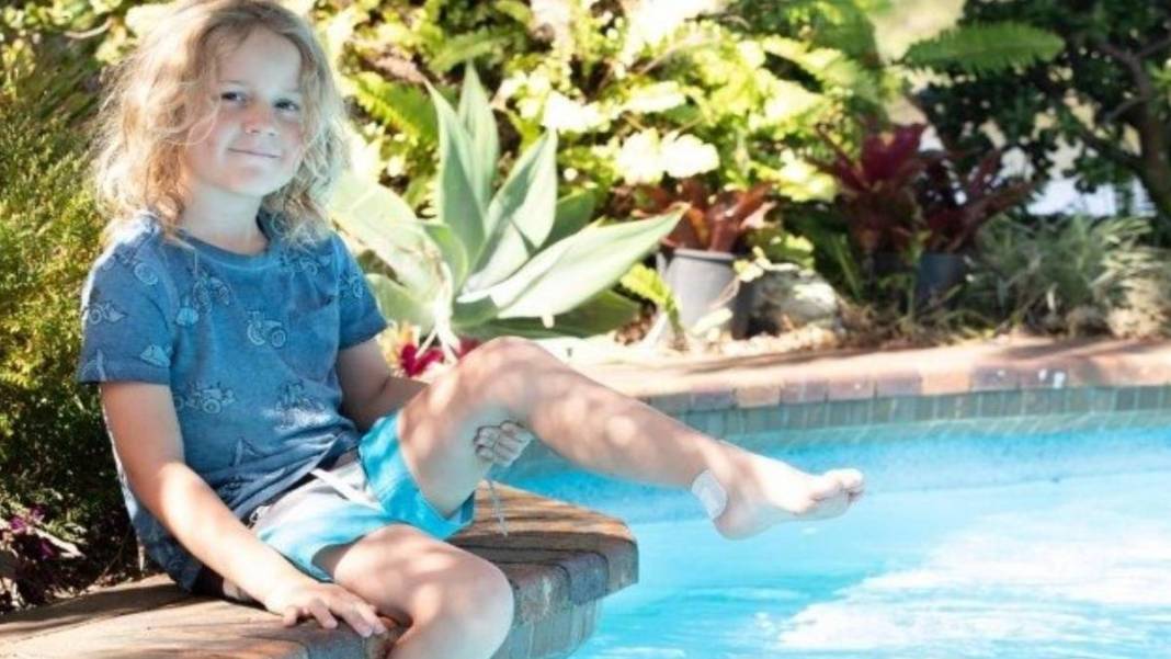 Kan donduran anlar kamerada! Dev yılan küçük çocuğu böyle ağzına aldı... Görenler dehşete düştü 4